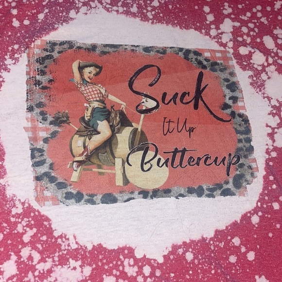 Bleached sublimation tshirt | size L - Picture 2 of 4